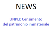 Unpli avvia il primo censimento del Patrimonio Culturale Immateriale