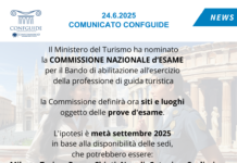 Nominata la Commissione di esperti per l’esame di Guida turistica
